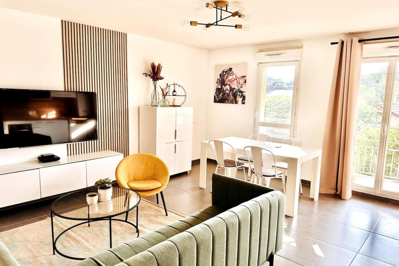 Btobed - Location Professionnelle - Appartement 4 Personnes Parking Gratuit - Proche Parc Des Expositions Et Aeroport Cdg Villepinte  Exterior foto