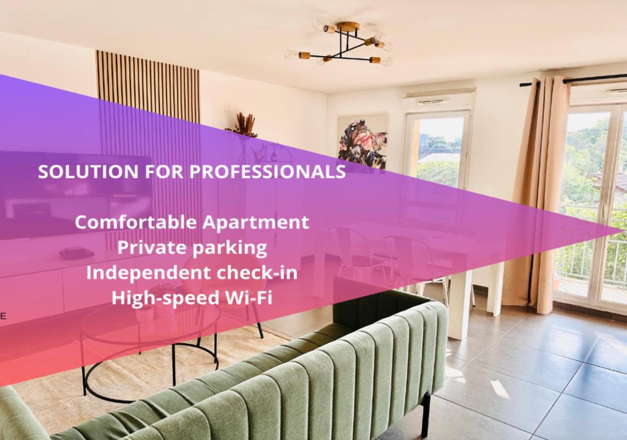 Btobed - Location Professionnelle - Appartement 4 Personnes Parking Gratuit - Proche Parc Des Expositions Et Aeroport Cdg Villepinte  Exterior foto